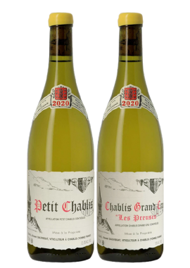 Duo de Petit Chablis et Grand Cru les Preuses