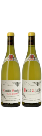 Duo de Petit Chablis et Chablis Grand Cru les Preuses