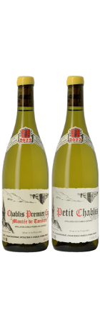 Duo de Petit Chablis et Chablis 1er Cru Montée de Tonnerre