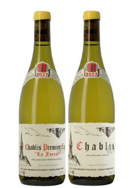 Duo de Chablis et Chablis 1er Cru La Forest